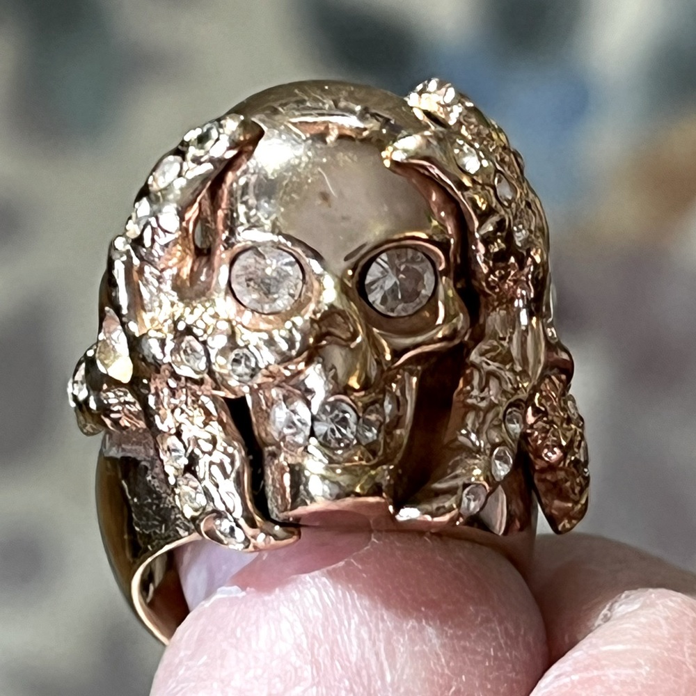 ** Alexander McQueen Starfish Skull 💀 Ring